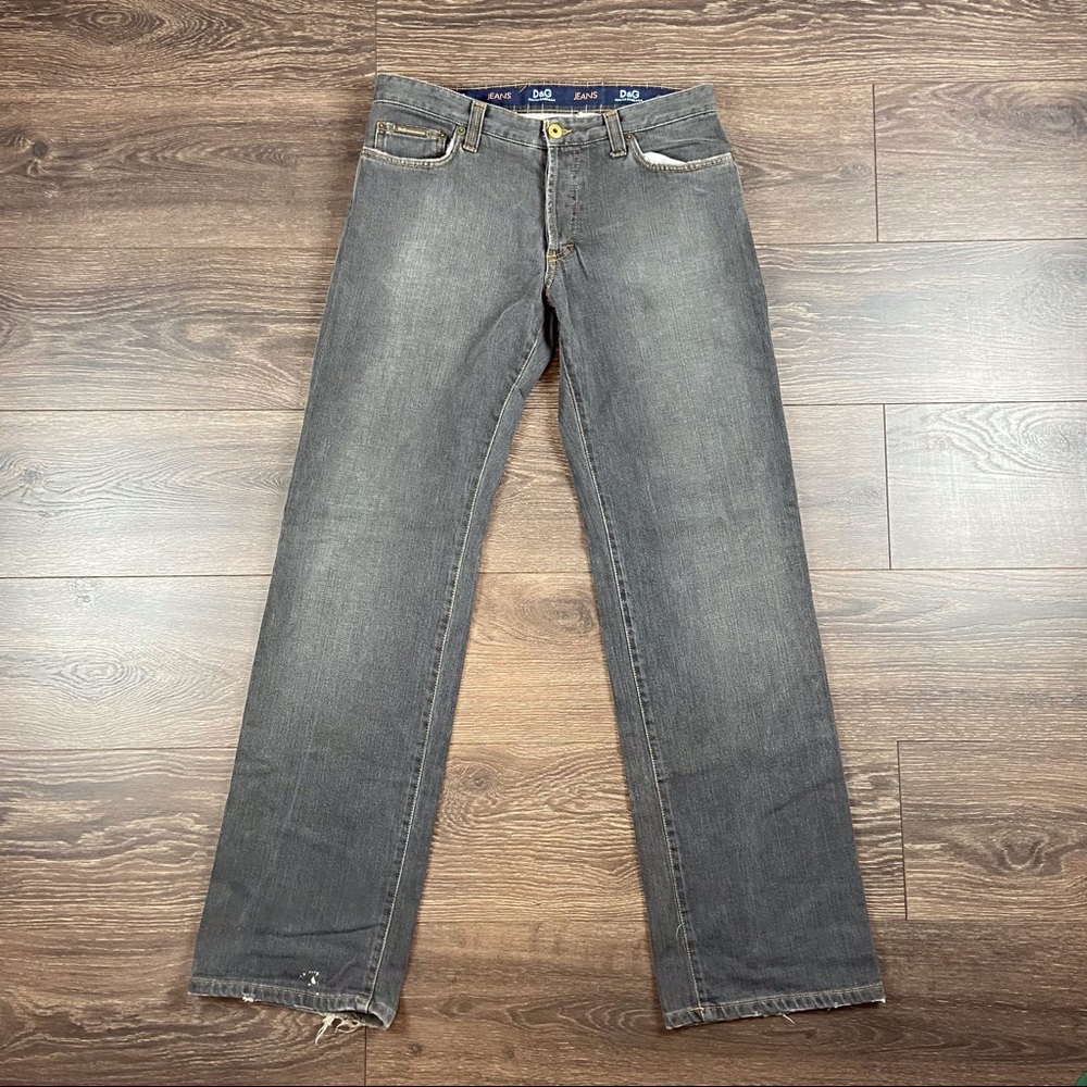 Dolce & Gabbana Ittierre Spa Men’s Status Bronze Vintage Jeans Size 33X47 - Picture 1 of 15